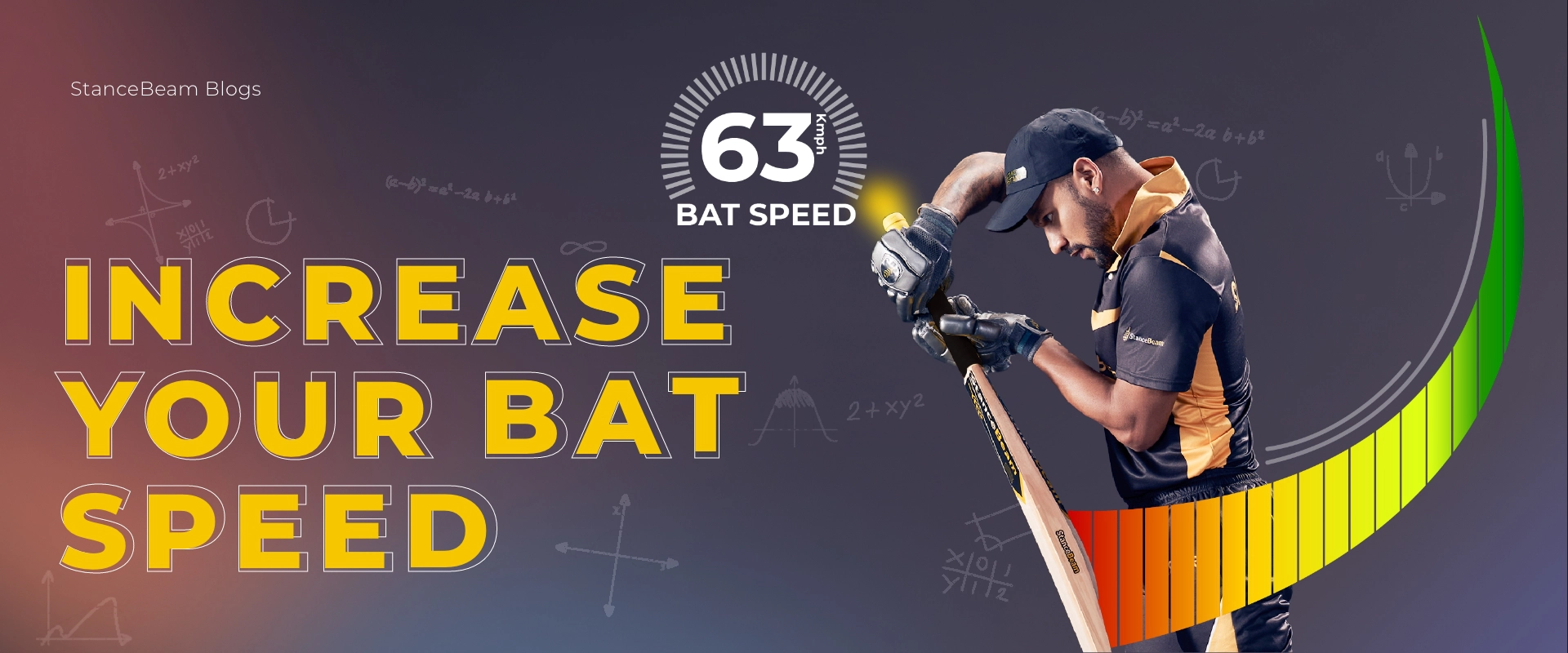 Increase Your Bat Speed with StanceBeam Striker Smart Cricket Bat Sensor