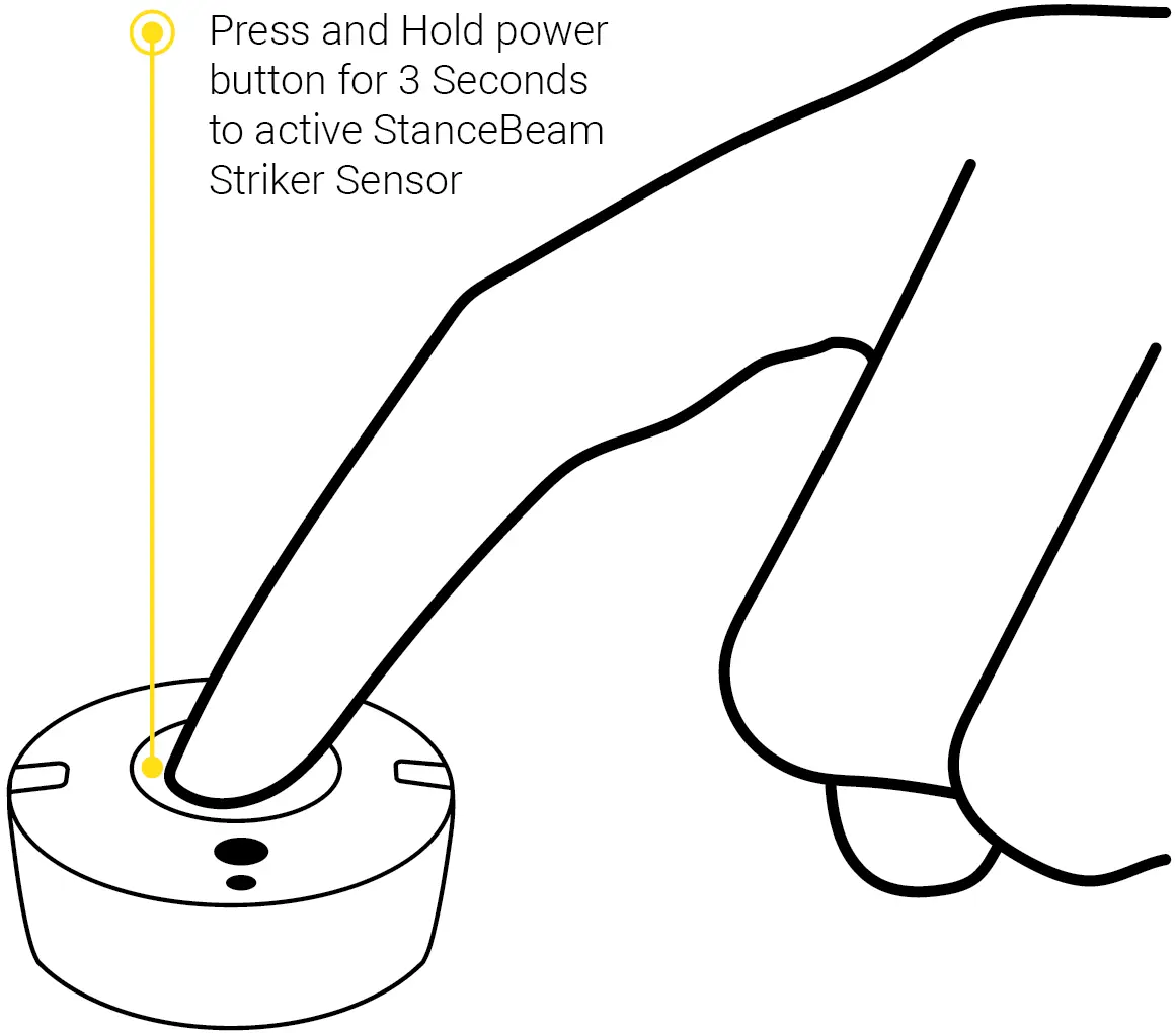 Learn How to Power on StanceBeam Cricket Bat Sensor